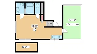 大阪府豊中市岡上の町2【マンション】の間取り