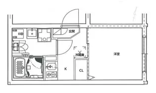 東京都北区東十条3【マンション】の間取り