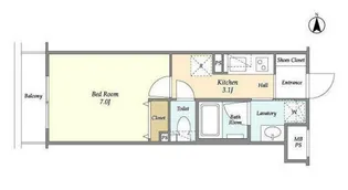 東京都世田谷区弦巻1【マンション】の間取り