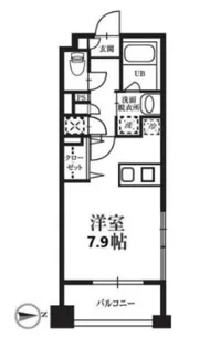 T’s garden高円寺【4階】の間取り
