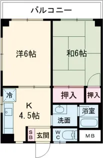 グレースハイツ【3階】の間取り