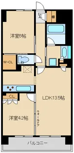 BLESS宮崎台(ブレス宮崎台)【14階】の間取り