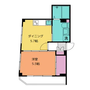 ノス メゾン ウル シャルール【3階】の間取り
