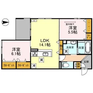 Repos【1階】の間取り