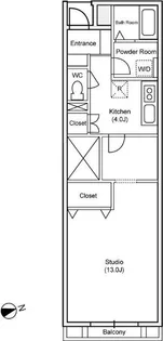 グランドプラム岡本【2階】の間取り
