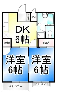 アーバン稲葉【2階】の間取り