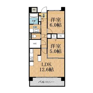 セディアヴィラージュ【3階】の間取り