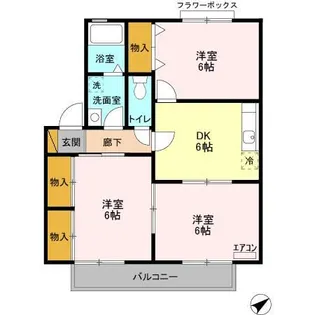 エレファントファイブ【2階】の間取り