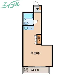 メゾントレンディー【5階】の間取り