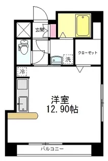 Will鉄砲町【2階】の間取り