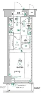 レアライズ清澄白河【3階】の間取り