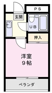 ユニプラザ【4階】の間取り