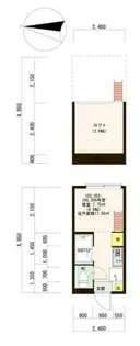 ハーモニーテラス和田【2階】の間取り