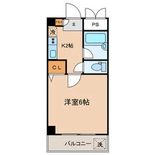 アビテ白金【2階】の間取り