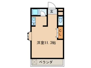 悠山荘【3階】の間取り