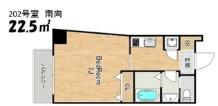 大阪府大阪市西区西本町1【マンション】の間取り