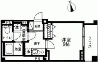 Pine Court【1階】の間取り