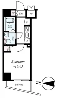 ARTESSIMO VITA【6階】の間取り