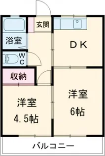 メゾン・ド・新町II【2階】の間取り
