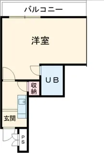 レインボーエム【1階】の間取り