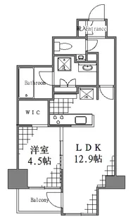 プレミアムヴェール【5階】の間取り