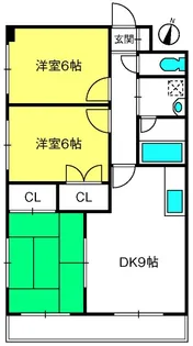 オーネスト【3階】の間取り