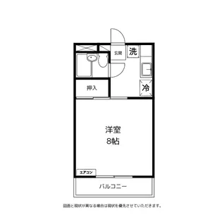コーポモビリエ2号館【3階】の間取り