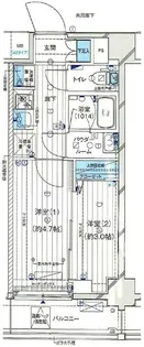 ジェノヴィア小村井【3階】の間取り
