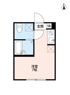 SQX【2階】の間取り