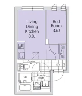 TASUKI杉並高井戸【3階】の間取り