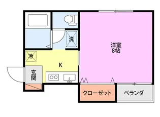 ビーチヒルズ【1階】の間取り