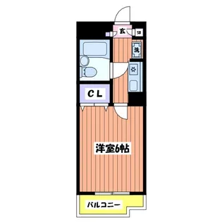 シルフィード昭島II【3階】の間取り