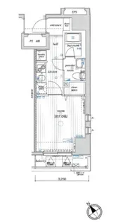 AXAS高田馬場【5階】の間取り