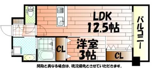 ONE PROJECT三萩野【9階】の間取り