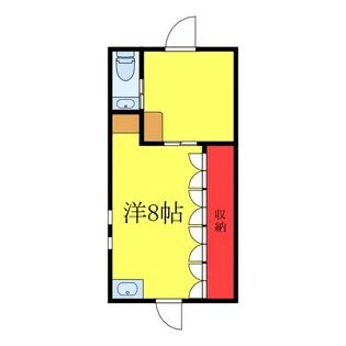 スコレータムラマI【1階】の間取り