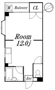 竹内ハイツ【3階】の間取り