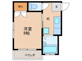 コーポ菅【2階】の間取り