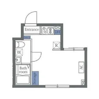 ヴァンテジオ蒲田【3階】の間取り