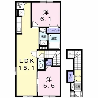 グレイスリッチ【2階】の間取り