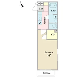 アルモニー【1階】の間取り