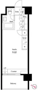 イプセ学芸大学【2階】の間取り