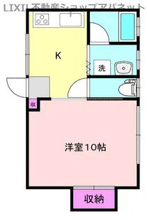 コーポフルール【1階】の間取り