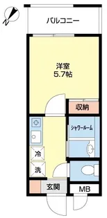 デ・クメール長崎駅前【3階】の間取り