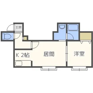 エリート【3階】の間取り