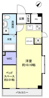 ダイワティアラ村上IV【3階】の間取り
