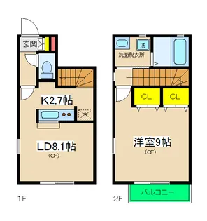 サニーヒルズIIIの間取り
