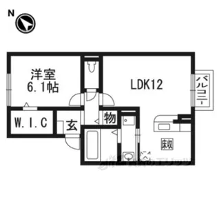 サニークレスト三和【2階】の間取り