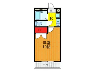 CPF【2階】の間取り