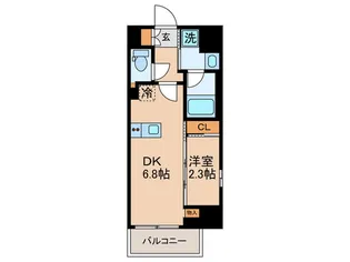 GRAN PASEO蒲田III【10階】の間取り