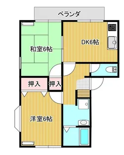 フレマリールM【1階】の間取り